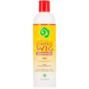African Essence Control Wig Shampoo for Human & Synthetic Hair - 12 Oz