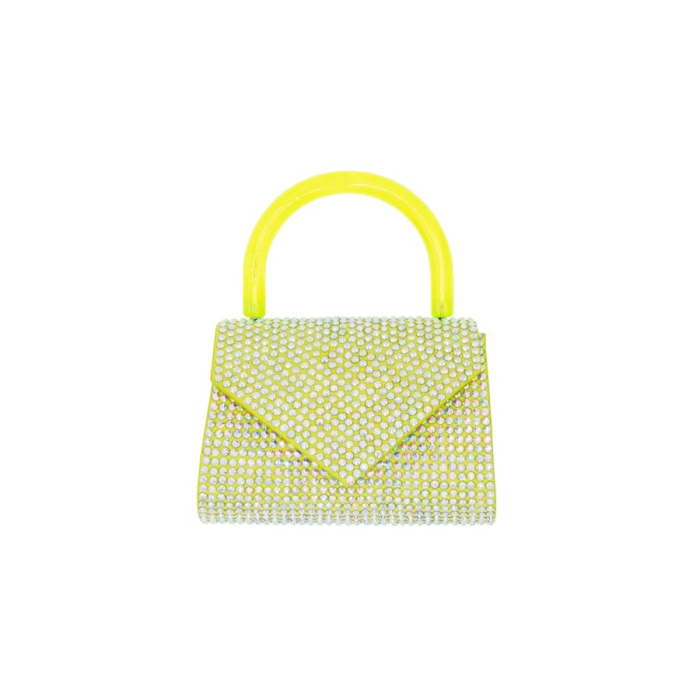 Gedebe Cookie Satin Lime Bag