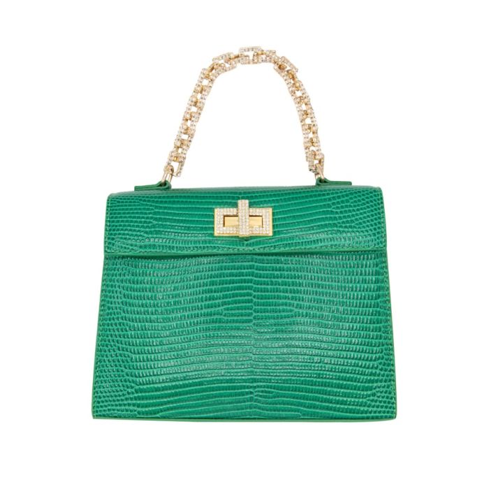 Gedebe Sophie Printed Lizard - Green