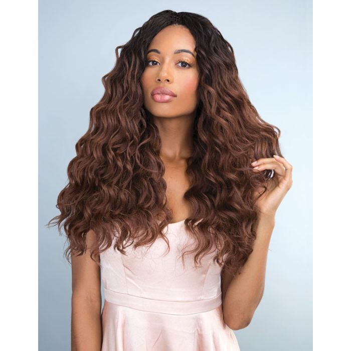 Janet Peruvian Ocean wave Braid 18''