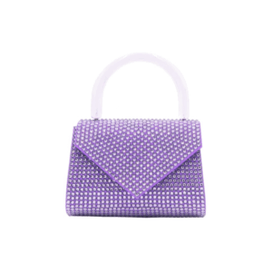 Gedebe Lolita satin Violet + Crystal