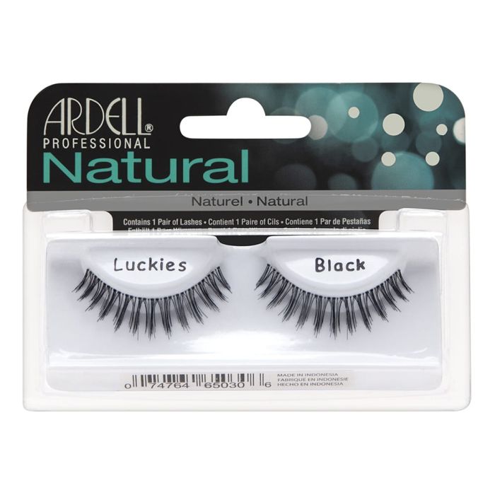 Ardell Natural Eyelashes Luckies Black