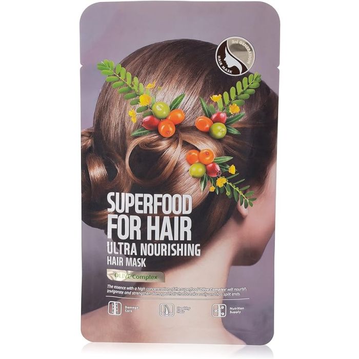 Super Food For Hair Ultra Nourishing Hair mask - Olive Complex