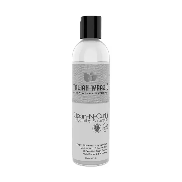 Taliah Waajid Curls Waves Naturals Clean-N-Curly Hydrating Shampoo - 8 Oz