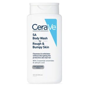 CeraVe SA Body Wash For Rough & Bumpy Skin (USA) - 10 Oz