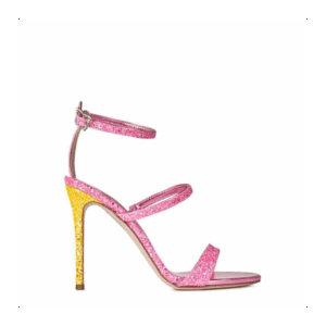 Sophia Webster Rosalind Sandal Pink Punch & Sunstone