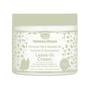 African Pride Moisture Miracle Hydrate & Strengthen Leave in Conditioning Cream - 15 Oz