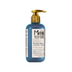 Maui Moisture Nourish & Moisture + Coconut Milk Combing Cream for Dry Curly Hair - 8 Oz