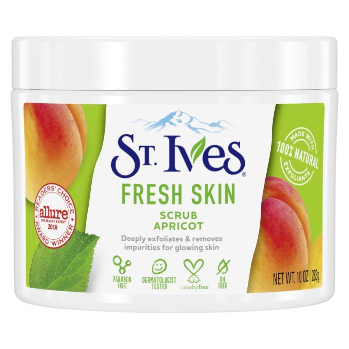 St. Ives Fresh Skin Apricot Face Scrub - 10 Oz