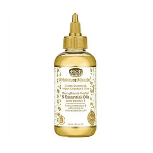 African Pride Moisture Miracle Oil Essential 5 Vitamin Oil - 4 Oz
