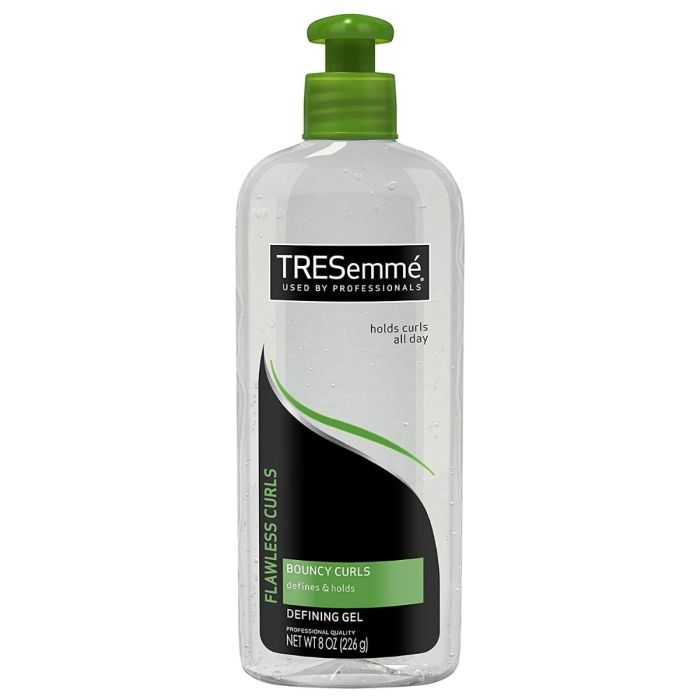 TRESemmé Flawless Curl Defining Frizz Control Hair Styling Gel - 8 Oz