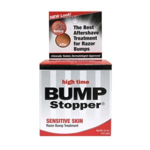 High Time Bump Stopper Sensitive Skin Razor Bump Treatment - 0.5 Oz