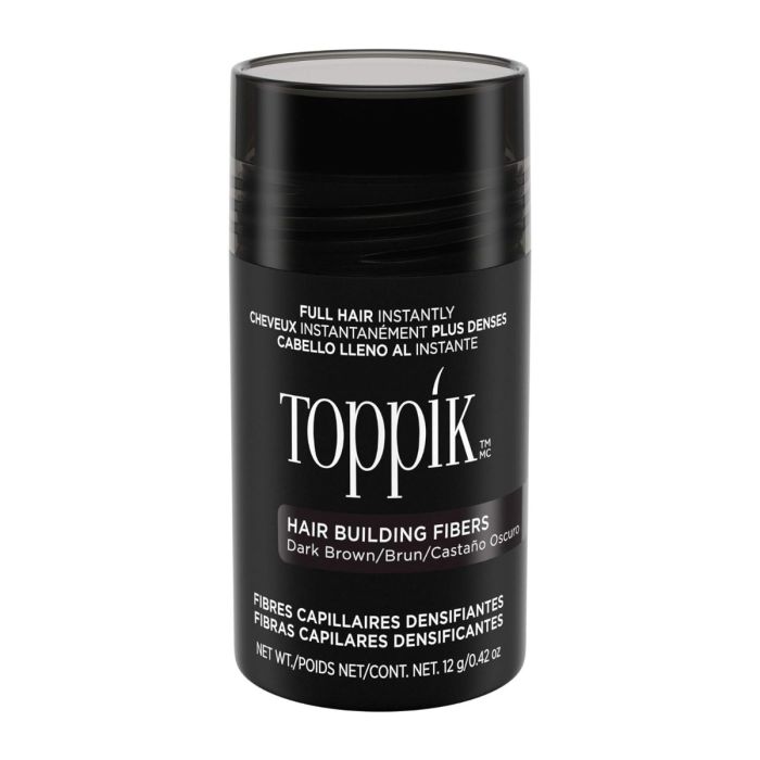 Toppik Hair Building Fibers, Dark Brown - 0.42 Oz