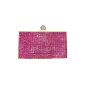 Sophia Webster Clara Box Bag Rosa Crystal (Hand Bag)