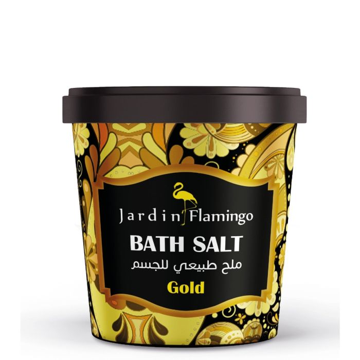 Jardin Flamingo Bath Salt, Gold