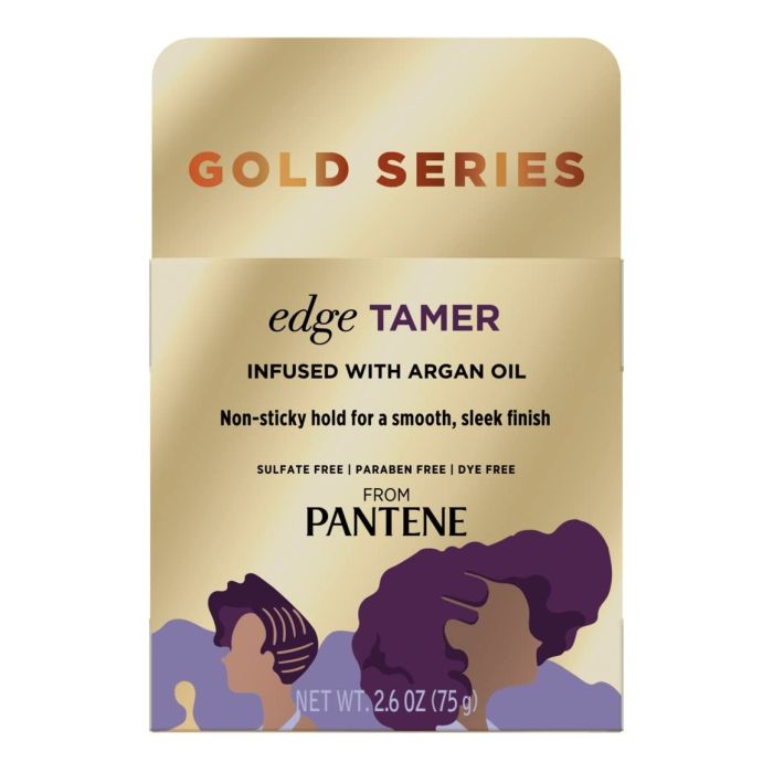 Pantene Gold Series Edge Tamer Treatment - 2.6 Oz