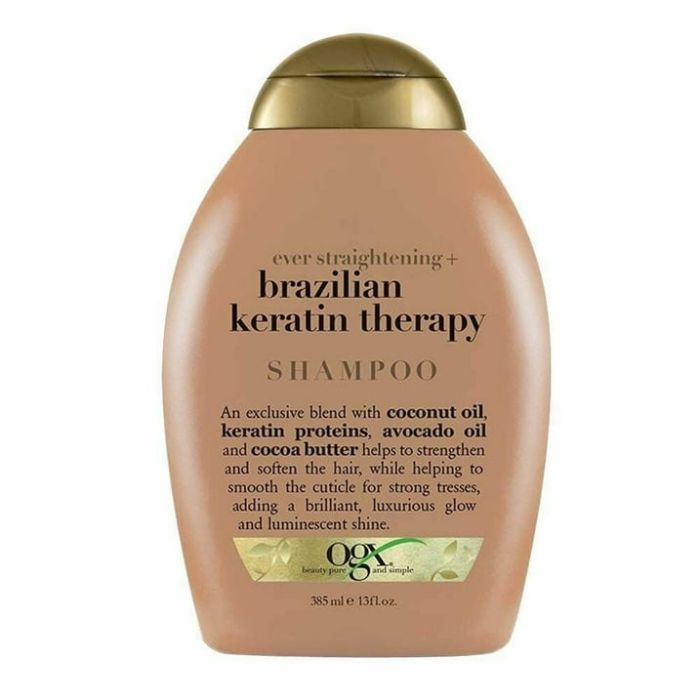 OGX Ever Straightening + Brazilian Keratin Therapy Shampoo - 13 Oz