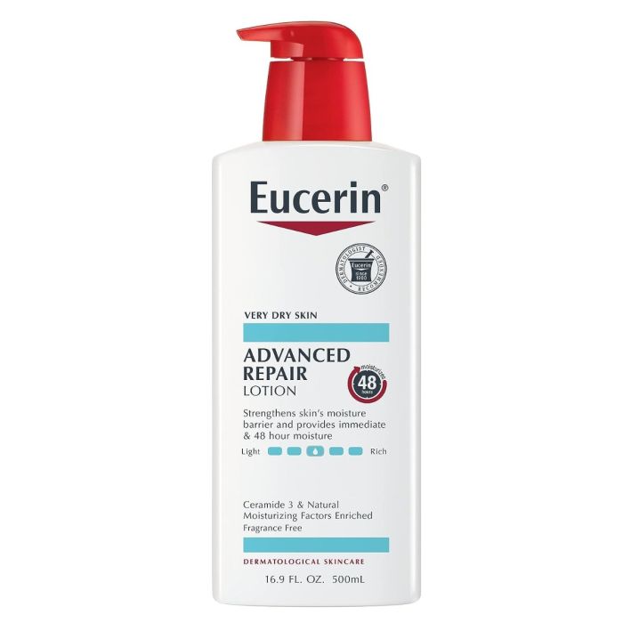 Eucerin Advanced Repair Body Lotion, Pump Bottle - 16.9 Oz