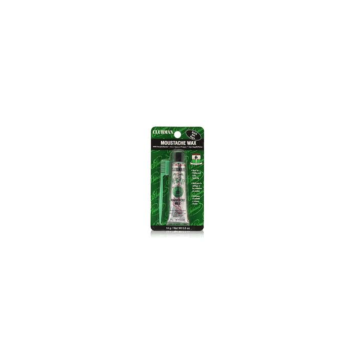 Clubman Moustache Wax Black - 0.50 Oz