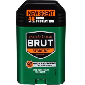 Brut Anti-perspirant Deodorant, Stamina Scent - 2 Oz