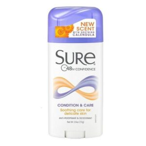 Sure Anti-Perspirant & Deodorant, Condition & Care - 2.6 Oz