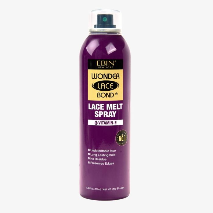 EBIN WONDER LACE BOND LACE MELT SPRAY- VITAMIN E 6.08 Oz
