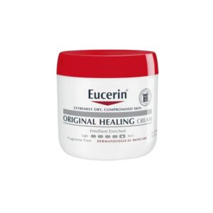 Eucerin Original Healing Cream Body Cream for Dry Skin, Jar - 16 Oz