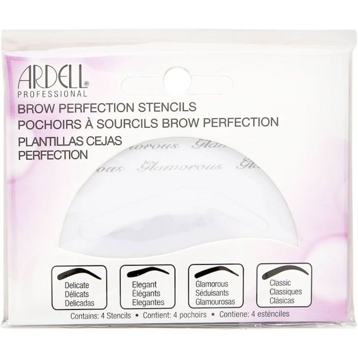 Ardell Brow Perfection Stencils 4 Stencils/per Pack