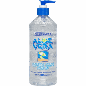 Fruit of the Earth Aloe Vera Crystal Clear Aloe Gel -20 Oz