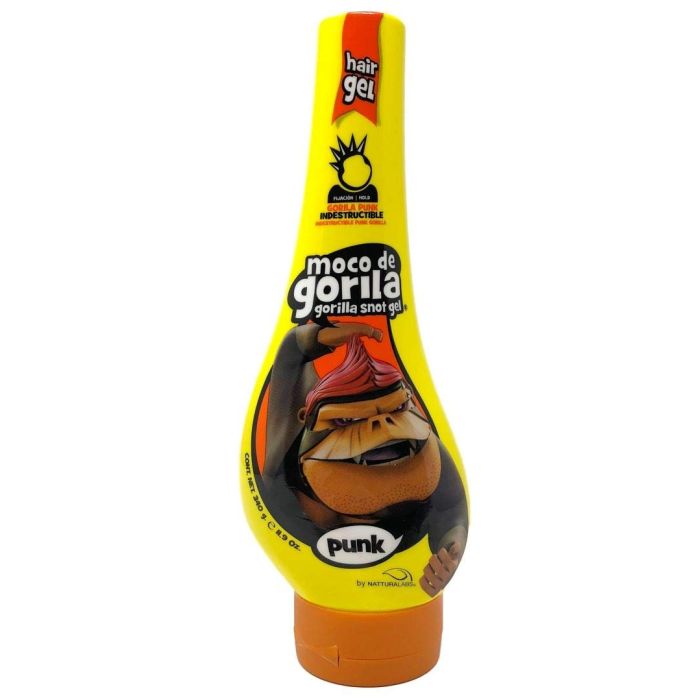 Moco De Gorila Punk Nourishing Yellow Squeeze Hair Styling Gel - 11.9 Oz