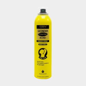 EBIN WONDER PONYTAIL BOND FREEZE SPRAY MEGA HOLD 8 Oz