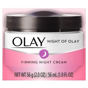 Olay Night of Olay Firming Night Cream Face Moisturizer - 2 Oz