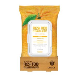 Fresh Food for Skin Cleansing Wipes (Orange) 4PK - 10.22 Oz