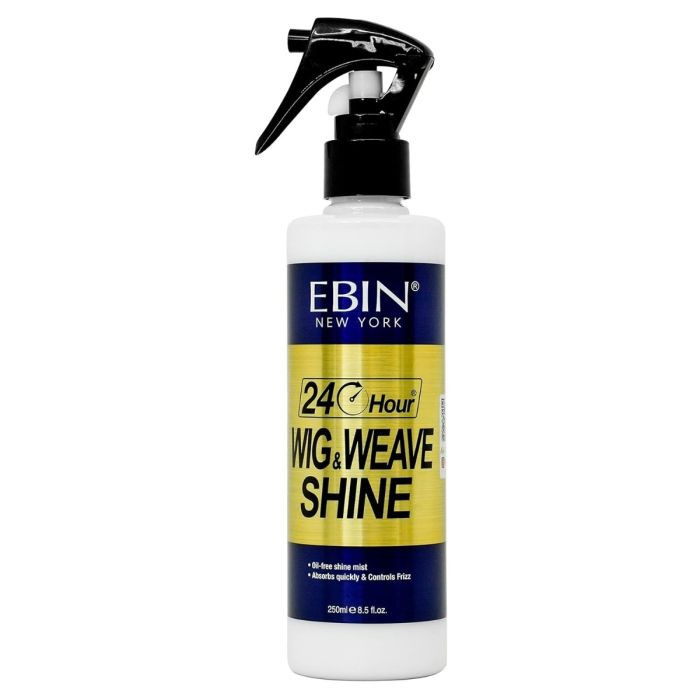 EBIN 24 HOUR ARGAN OIL WIG &WEAVE SHINE SPRAY - 8.5 Oz