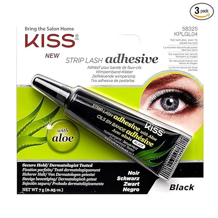 KISS Ever EZ Aloe Vera Eyelash Adhesive Latex Black