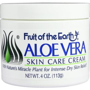 Fruit of the Earth Aloe Vera Skin Care Cream - 4 Oz