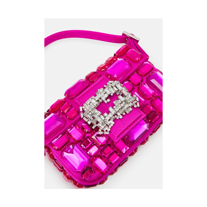 Gedebe Habibi Gems Satin Fuchsia + Gems Fuchsia