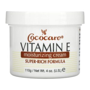 Cococare Vitamin E Moisturizing Cream, Super Rich Formula - 4 Oz