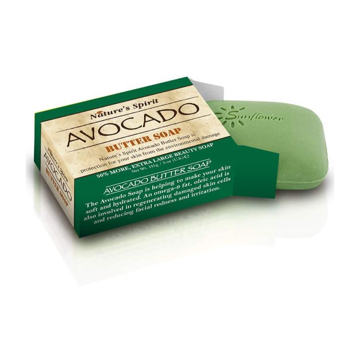 Nature's Spirit Butter Soap - Avocado - 5 Oz