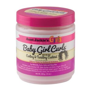 Aunt Jackie's Girls Baby Girl Curls Curling & Twisting Custard -15 Oz
