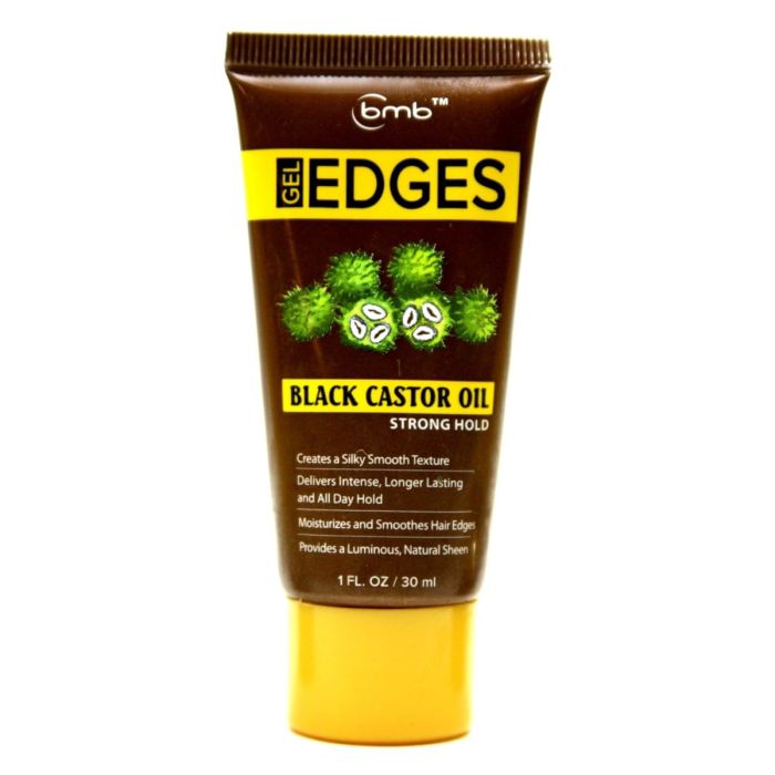 BMB Black Castor Oil Gel Edges - 1 Oz