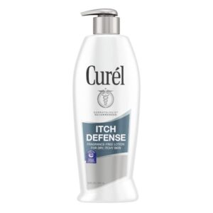 Curel Itch Defense Calming Body Lotion for Dry, Itchy Skin -13 Oz