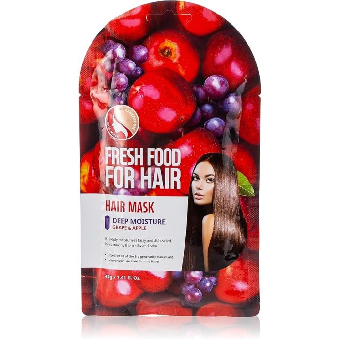 Fresh Food for Hair Mask Deep Moisture - Grape & Apple