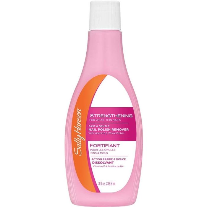 Sally Hansen Nail Strengthening Nail Polish Remover with Vitamin E & Wheat Protein - 8 Oz