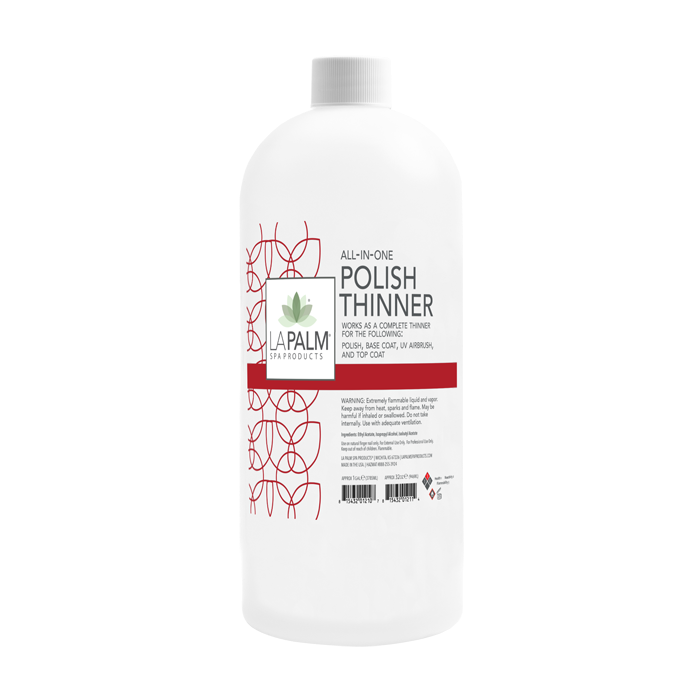 La Palm All in One Polish Thinner - 32 Oz