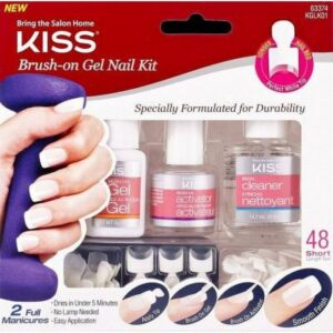 KISS Brush-on Gel Nail Kit KGLK01 1 Pack