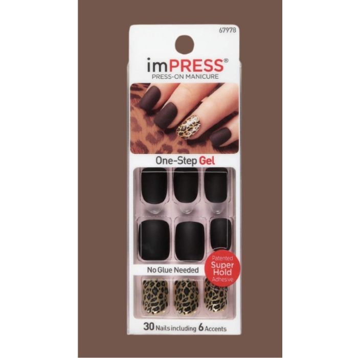 ImPRESS Press-on Manicure One-Stop Gel Nails BIPA110- Claim To Fame