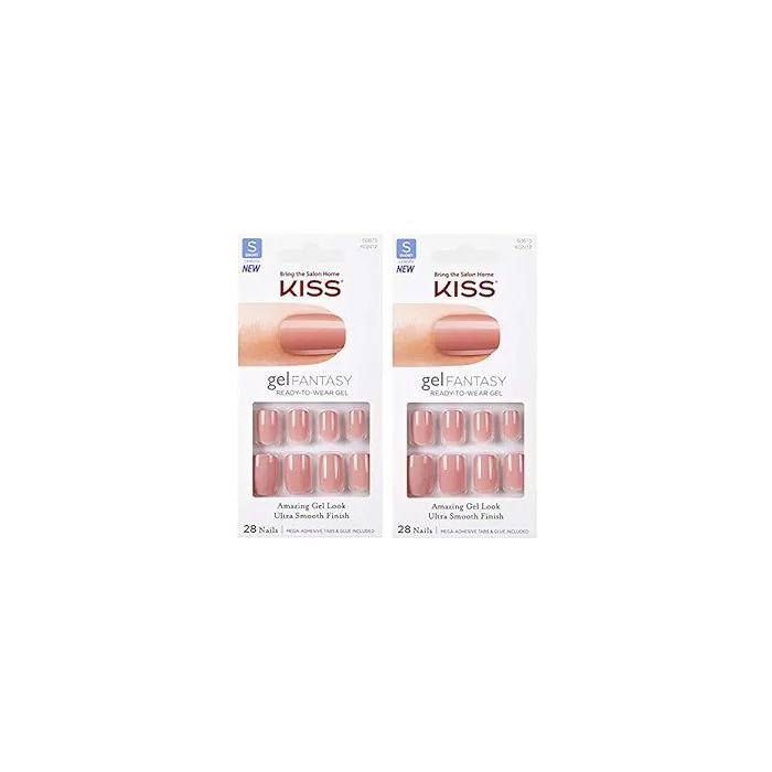 Kiss Gel Fantasy Nail Short length ready-to-wear Gel Kng12