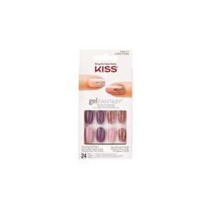 Kiss Gel fantasy Ready to wear Short length nails