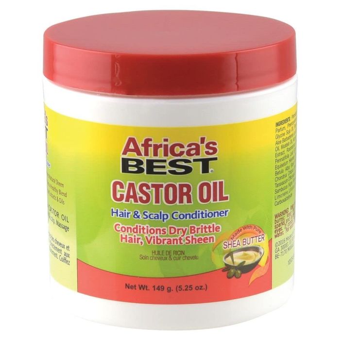 Africa's Best Castor Oil Hair & Scalp Conditioner - 5.25 Oz